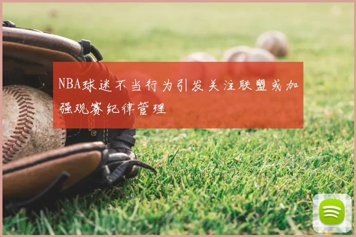 NBA球迷不当行为引发关注联盟或加强观赛纪律管理