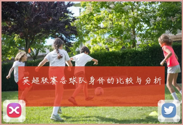 英超联赛各球队身价的比较与分析