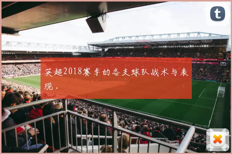 英超2018赛季的各支球队战术与表现 .